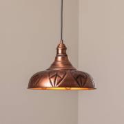 Hængelampe Saglam, kobber, metal, Ø 32 cm, E27
