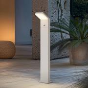 Arcchio LED-gadelampe Yolena, sensor, 100 cm, hvid, IP54