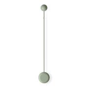 Vibia Pin 1692 LED-væglampe, 70 cm, grøn