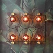 KARE væglampe Balance Circle, stik, 122 cm, E27