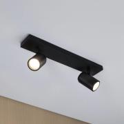 Paulmann loftspotter Zyli sort længde 40 cm 2 lyskilder. IP44