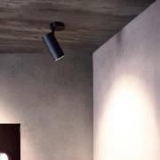 LED-loftspot Lucea 6, sort, aluminium, 2.700 K