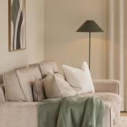 Globen Lighting Gulvlampe Cannes, grøn, metal, 140 cm