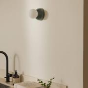 Globen Lighting Loftlampe Torrano 13, grøn, glas, IP44