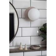 Art Deco Væg-/Loftlampe IP44 White - Globen Lighting