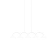 Curve 5 Pendel White - Globen Lighting