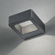 udendørs LED-væglampe RENO, antracit, bredde 12 cm metal IP54