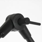 Gulvlampe Prestige Chic sort/sort-guld Højde 250 cm