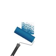 Væglampe Dadi, hvid, bredde 11 cm, gips