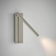 Bover LED-væglampe Arid A/02 grå, aluminium, 2.700 K