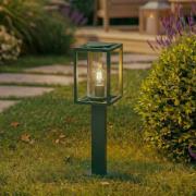 Lucande vejlampe Ferda, 60 cm, grøn, IP44
