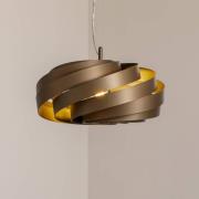 Vento hængelampe, kaffebrun, Ø 50 cm