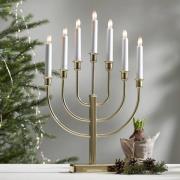 Lysestage Kristina, højde 47 cm, E10 LED, 7 lyskilder, metal