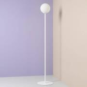 Gulvlampe Joel, hvid, med én lyspære