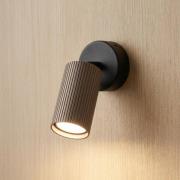 Loftspot Tune, 1 lyskilde, brun, metal, Ø 15 cm, GU10