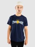 Thrasher Argentina Estrella T-shirt blå