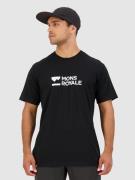 Mons Royale Merino Icon Air-Con T-shirt sort