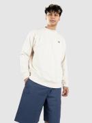 New Balance Small Logo French Terry Sweater hvid