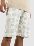 Denim Project Printed Linen Long Shorts mønster