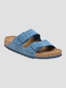 Birkenstock Arizona Suede Leather Sandaler blå