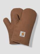 Carhartt WIP Canvas Oven Mitt Set brun