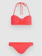 O'Neill Knot Bandeau Matira Bikini pink