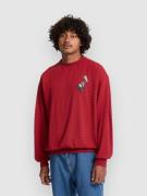 Volcom Fa JJ Villard Crew Sweater rød