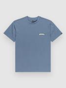 Quiksilver Evo Border Lines T-shirt blå