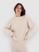 Hurley Lane Way Rib Knit Pullover hvid
