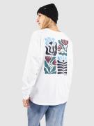 Iriedaily Square Flowers Langærmet t-shirt hvid