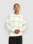 RVCA Vacancy Window Pane Crew Pullover