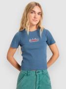 Quiksilver Mercury Fitted T-shirt blå