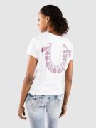 True Religion Crystal Hs Crew T-shirt hvid