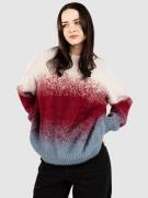 Blue Tomato Fluffy Knit Pullover rød