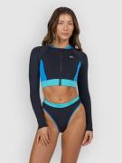 Salty Crew Surf Break Longsleeve Rashguard sort