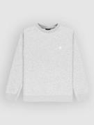 Element Icon Embroidery Kids Sweater grå
