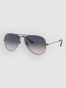 Ray-Ban Aviator Large Metal Gunmetal Solbriller grå
