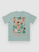 The Dudes European Fantasy Design Classic T-shirt grøn