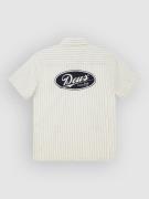 Deus Ex Machina Forecourt Stripe Skjorte hvid