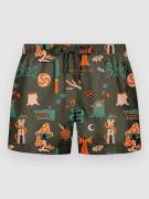 The Dudes European Fantasy Brown Boardshorts sort