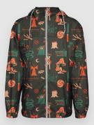 The Dudes European Fantasy Brown Windbreaker mønster