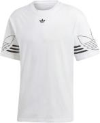 Adidas Outline Tshirt Herrer Tøj Hvid L