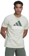Adidas Essentials Big Logo Tshirt Herrer Tøj Hvid L