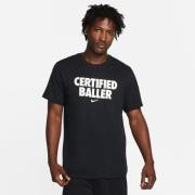 Nike "certified Baller" Trænings Tshirt Herrer Tøj Sort L