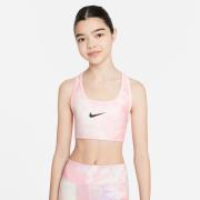 Nike Swoosh Vendbar Sports Bh Piger Tøj Pink 158170 / Xl