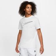 Nike Drifit Trænings Tshirt Herrer Kortærmet Tshirts Hvid L