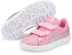 Puma Smash V2 Glitz Glam Sneakers Unisex Sneakers Pink 11.5c