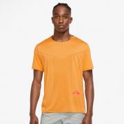 Nike Drifit Rise 365 Løbe Tshirt Herrer Kortærmet Tshirts Orange Xl