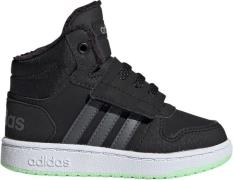 Adidas Hoops 2.0 Mid Sko Unisex Sneakers Sort 22