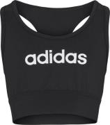 Adidas Sports Single Jersey Fitted Sports Bh Piger Spar2540 Sort 140